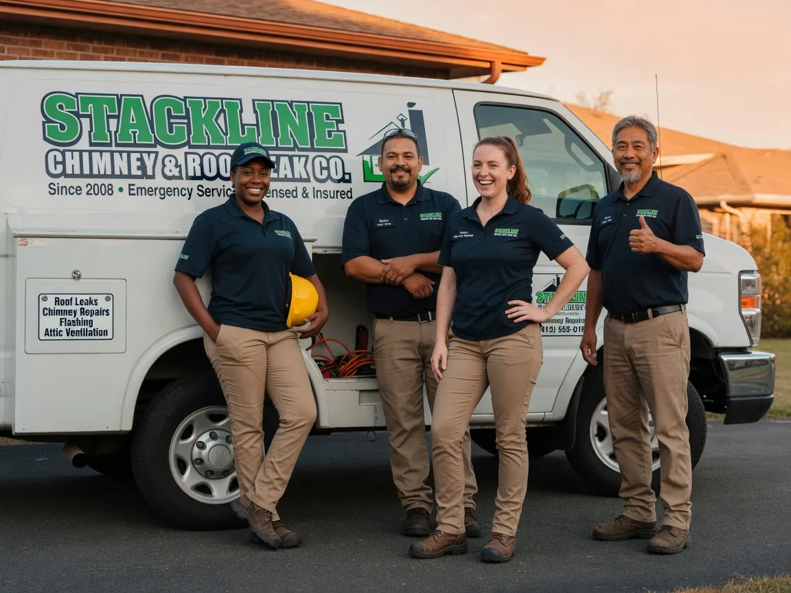 Chimney flashing repair company in Etna, WY